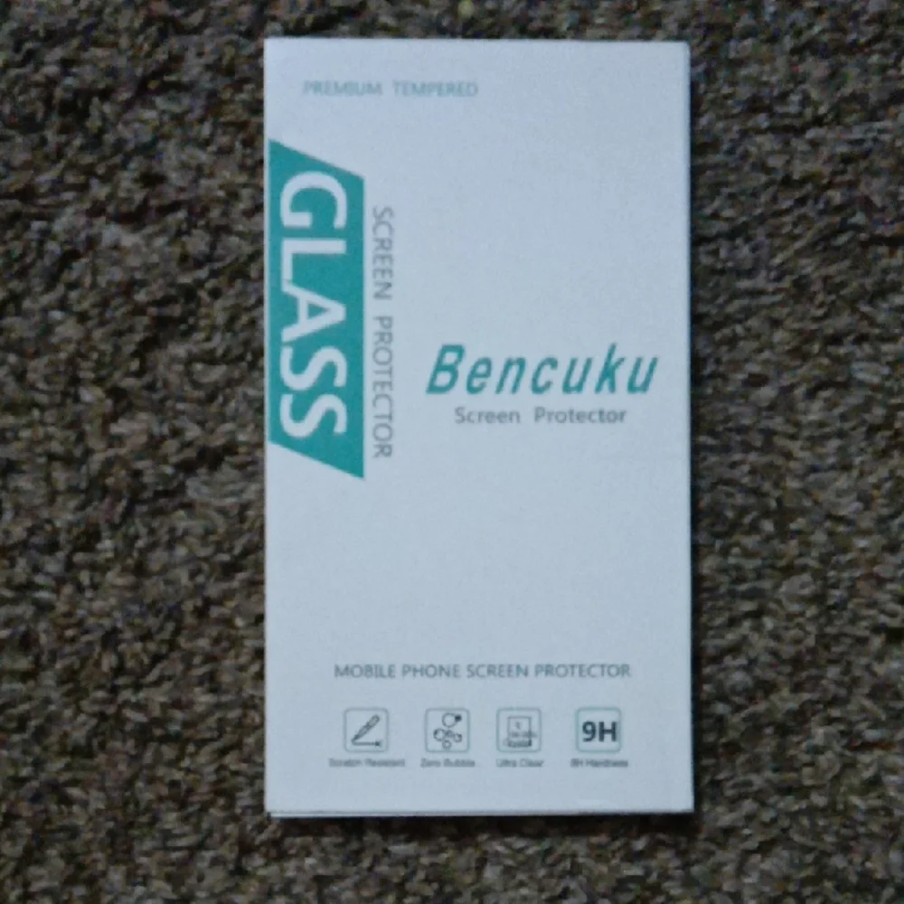 Tempered Glass Screen Protector - White